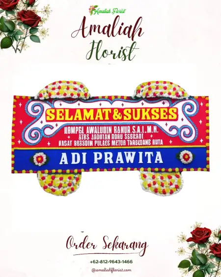 Papan Bunga Ucapan Selamat Namang